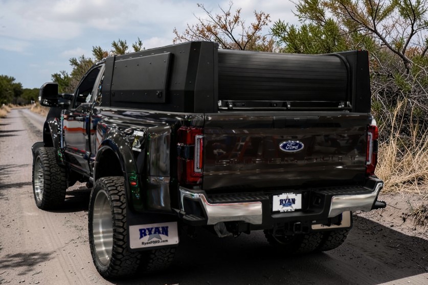 TEK Top retractable roof truck shell